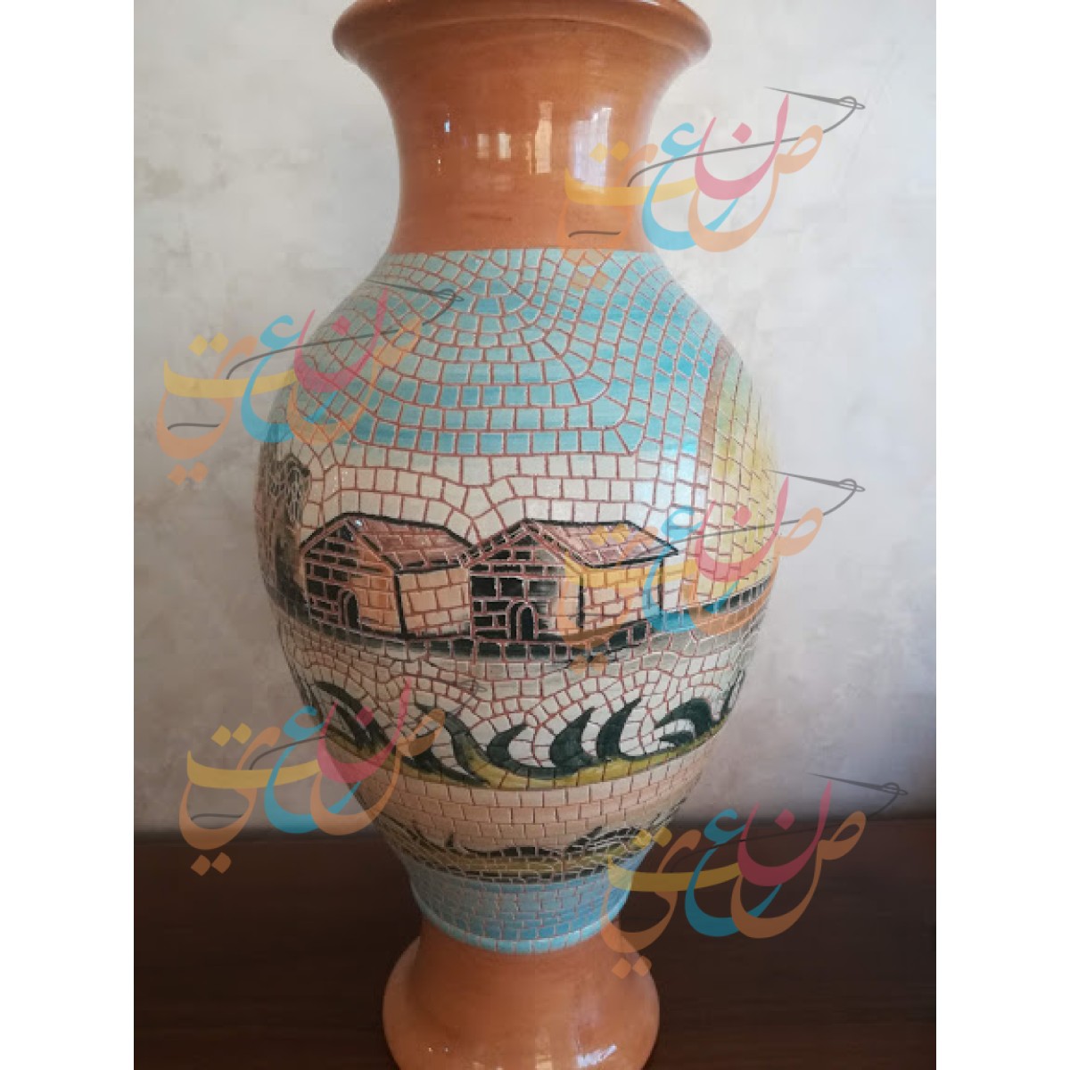 Handmade Decorative Ceramic Vase|Pottery Home Decor | Horse