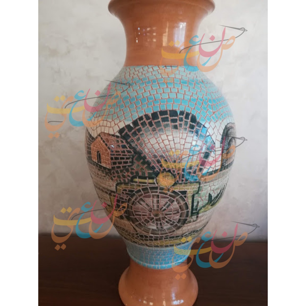 Handmade Decorative Ceramic Vase|Pottery Home Decor | Horse