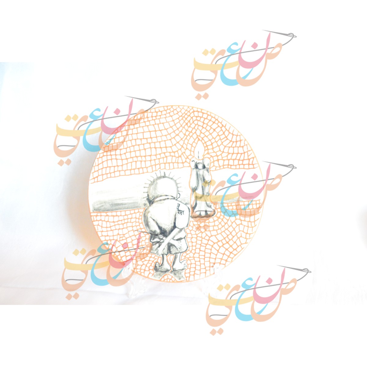 Handallah Pottery Plates |Souvenir Gifts