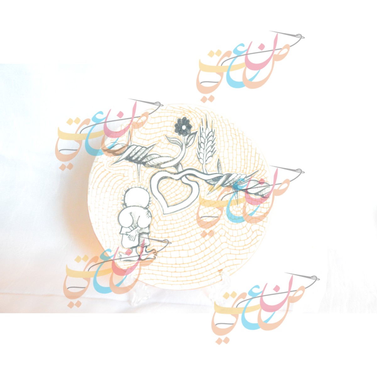 Handallah Pottery Plates |Souvenir Gifts