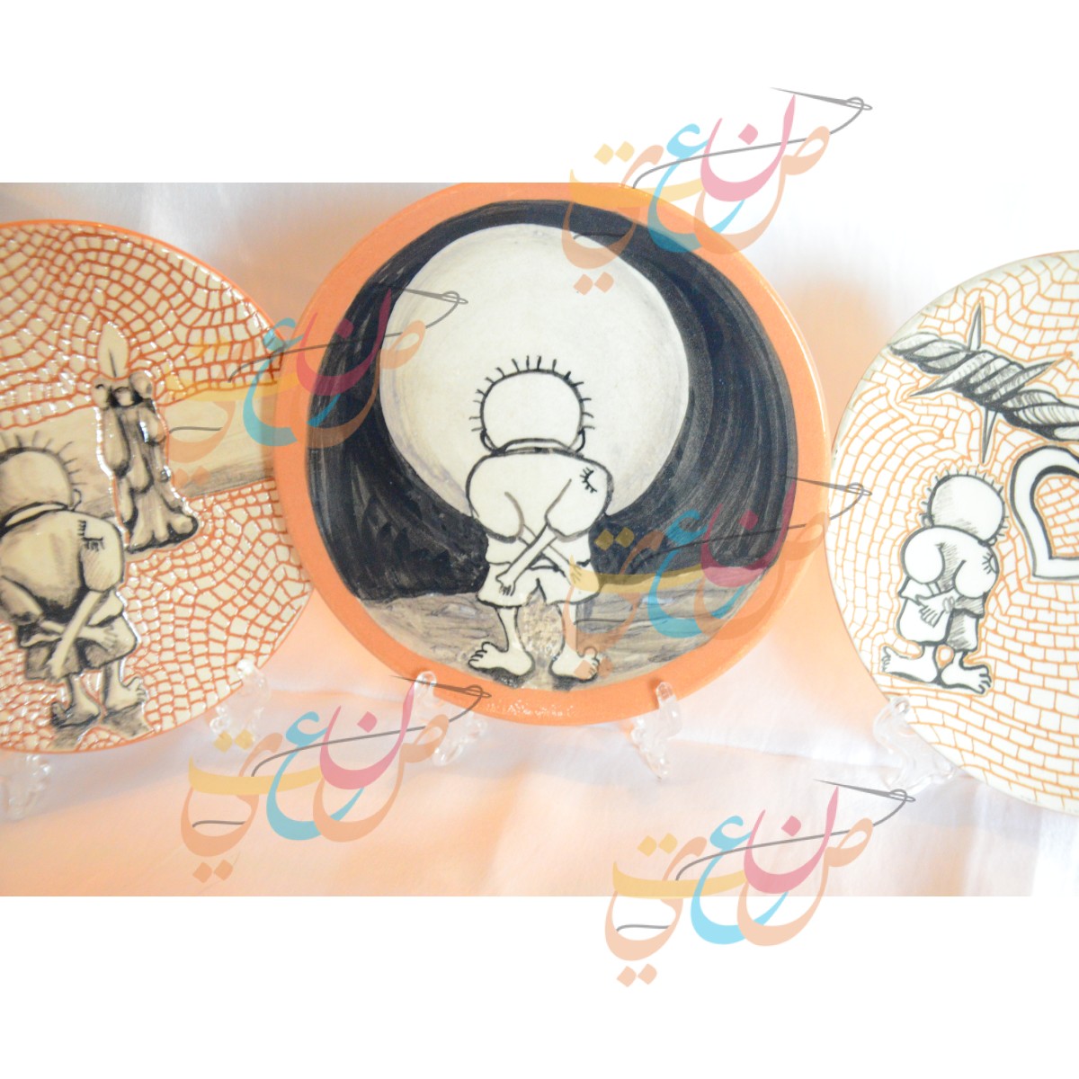 Handallah Pottery Plates |Souvenir Gifts