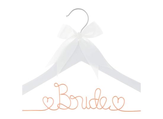 شماعات كروشيه  للفساتين - فساتين العرائس - مجموعة من 6 شماعات