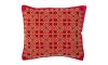 Embroidered Cushion Cover | Pillow Cases Shells for Home Sofa Chair| Red & Green