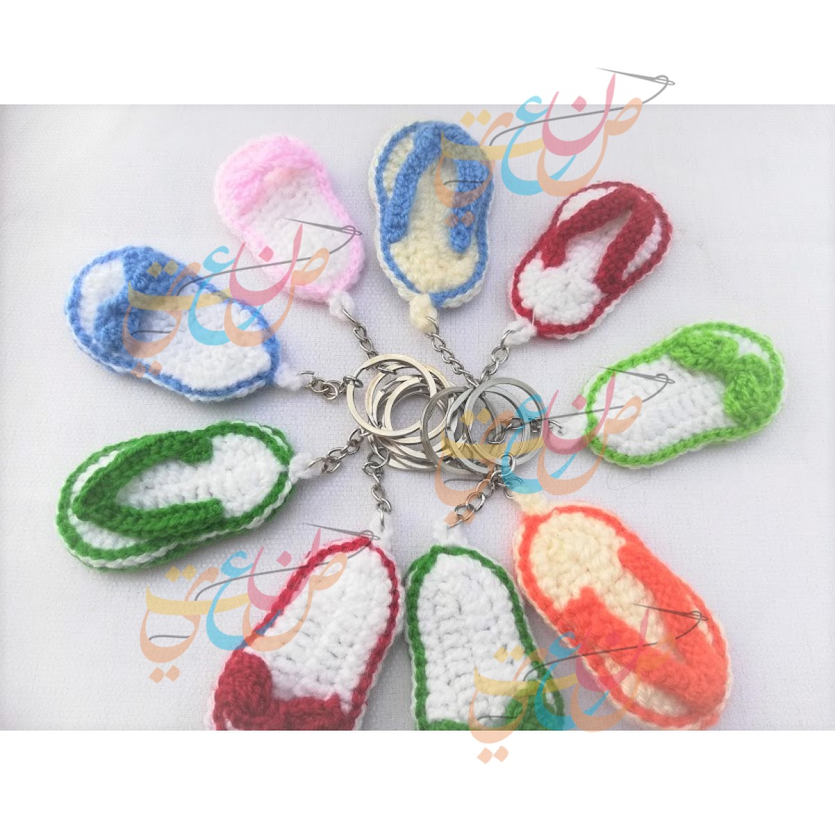 Crochet Keyholder / Keychain sandal Style |Elegant Key|for Women & for Men