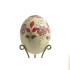 Large Ostrich Eggs With Handmade Painting | An Amazing & Elegant Piece of Art | Red flowers