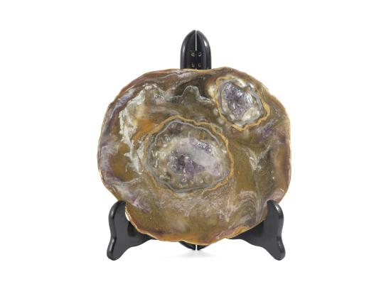 Amethyst Slice Tables Decor | Home Decoration | Double face Slide 
