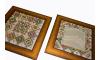 Embroidered Wooden Mirror & Embroidered Wooden Hanging Frame | Set of 2 Pieces 