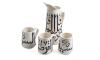 Jug & Mugs Set  | Pottery Set | Glazed pottery & Mugs 
