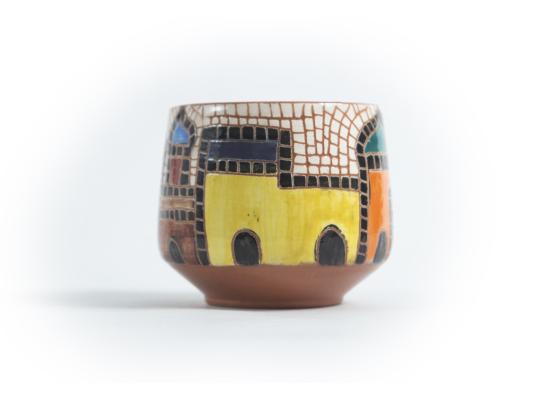 Cactus Jars - Pottery Handmade - Nice Designs for Home Decoration Garden | Item No.001